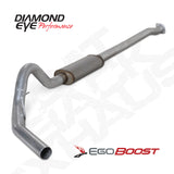 Diamond Eye KIT 3 1/2in CB SGL GAS AL FORD 3.5L F150 RAPTOR 11-13 - K3333A