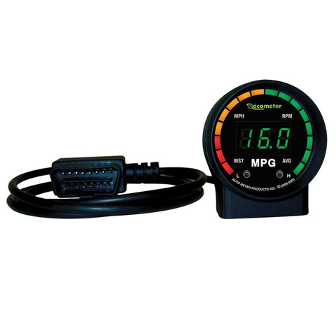 Autometer 2in RPM/MPH/INST & AVG MPG w/ CAN BUS System Ecometer II - 9105
