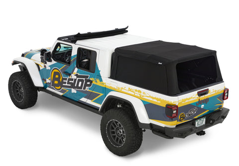 Bestop 20-26 Jeep Gladiator For 5 Ft. Bed Supertop For Truck 2 (Black Diamond) - 77326-35