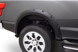 Bushwacker 04-15 Nissan Titan Pocket Style Flares 4pc 67.1/78.9/84/96in - Black - 70908-02
