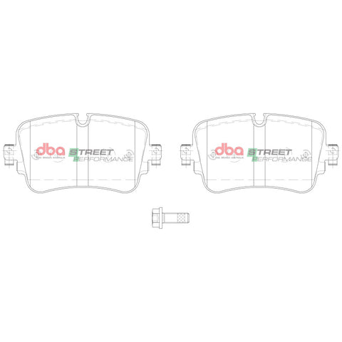 DBA 19-21 Audi A8 Quattro Rear SP Performance Brake Pads - DB15031SP