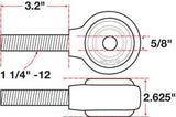 SPC Performance xAxis Rod End Ball Joint - 15738