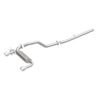 MagnaFlow Cat-Back 2016 Ford Focus RS 3in SS Dual Outlet 4.5in Polished Tips - 19281