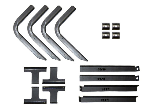 Lund 98-10 Ford Ranger Std. Cab EZ Running Board Mounting Bracket Kit - Brite - 300021