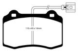 EBC 03-07 Volvo S60 2.5 Turbo R Greenstuff Rear Brake Pads - DP21140