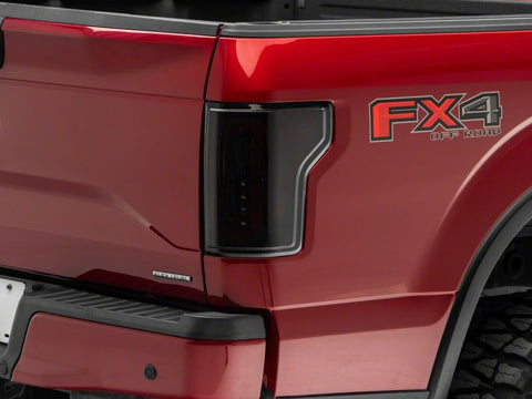 Raxiom 15-17 Ford F-150 Axial Series LED Tail Lights- Blk Housing (Smoked Lens) - T569481