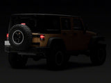 Raxiom 07-18 Jeep Wrangler JK Axial Series Hyper Flash LED Third Brake Light- Smoked - J137871