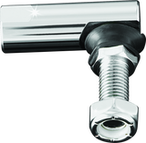 Kuryakyn Barrel Style Right Hand Female 5/16in-24 Threads Chrome - 9056