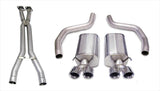 Corsa 06-11 Chevrolet Corvette C6 Z06/ZR1 Sport Cat-Back Dual Rear Exit w/ Twin 4.0in Black Tips - 14164CB1