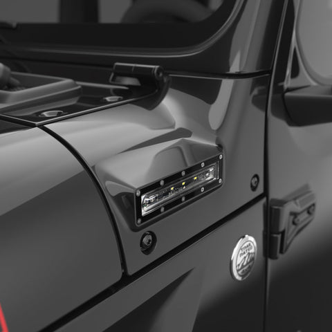 EGR 18-24 Jeep Wrangler VSL LED Light VSL JL/JT Black - VSLJP0189