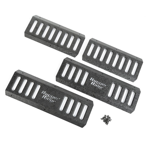 Rugged Ridge RRC Side Armor Guard Plates 07-18 Jeep Wrangler JKU - 11504.25