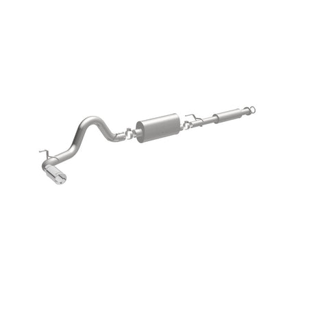 MagnaFlow Cat-Back 2016 Toyota Tacoma TRD 3.5L V6 SS 3in Single Pass Side Exit Rear 4in Tip - 19293