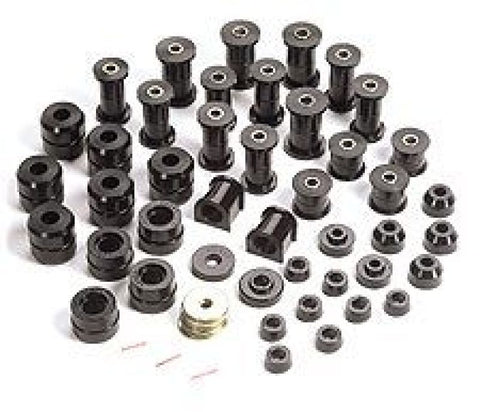 Rugged Ridge Polyurethane Bushing Kit Black 87-95 Jeep Wrangler YJ - 1-2005BL