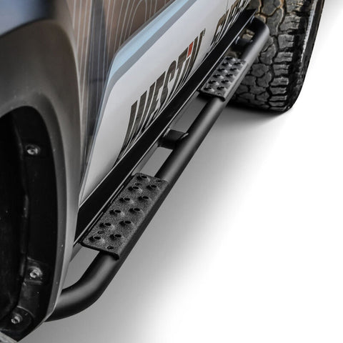 Westin 05-23 Toyota Tacoma Rock Slider - Textured Black - 42-14205
