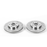 Power Stop 13-17 Honda Accord Front Evolution Drilled & Slotted Rotors - Pair - JBR1584XPR