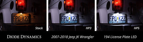 Diode Dynamics Wrangler JK 4dr Interior Kit Stage 1 - Blue - DD0365
