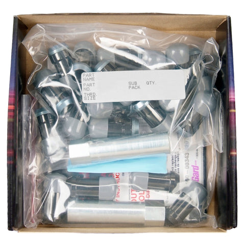 McGard SplineDrive Tuner 23-PC Jeep JL Install Kit w/Locks & Tool (Cone) M14X1.5 / 22m Hex - Chrome - 65585