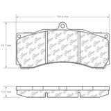 StopTech Street Touring ST-60 Front or Rear Caliper Brake Pads - 308.12470