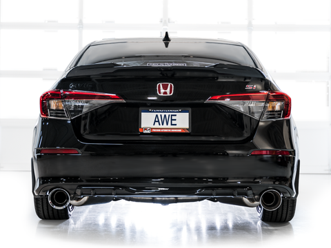 AWE Tuning 22+ Honda Civic Si/Acura Integra Touring Edition Catback Exhaust - Dual Chrome Silver Tip - 3015-32331
