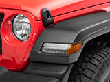 Raxiom 18-23 Jeep Wrangler JL Sport Axial Series Sequential LED Parking/Turn Signal Lights- Chrome - J155020-JL
