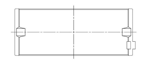 ACL Ford 4 2300cc OHV Twin Cam (Dual Spark Plug) Std Extra Clearance Performance Main Bearing Set - 5M1743HX-STD