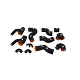 Mishimoto 97-02 Audi S4 Turbo Black Silicone Hose Kit - MMHOSE-S4-97TBK