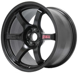 Gram Lights 57DR 17x9.0 +22 5x114.3 Semi Gloss Black Wheel - WGIQ22EH
