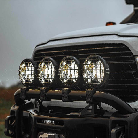 KC HiLiTES SlimLite 8in. LED Stone Guard - Black - 7230