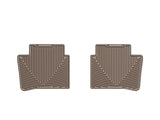 WeatherTech 07+ Nissan Versa Rear Rubber Mats - Tan - w215tn