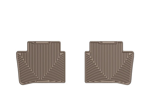 WeatherTech 07+ Nissan Versa Rear Rubber Mats - Tan - w215tn