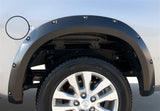 Lund 07-13 Toyota Tundra RX-Rivet Style Textured Elite Series Fender Flares - Black (2 Pc.) - RX602TB