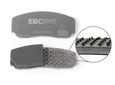 EBC Racing 16-19 Cadillac ATS-V 3.6TT RP-1 Race Front Brake Pads - DP81853RP1