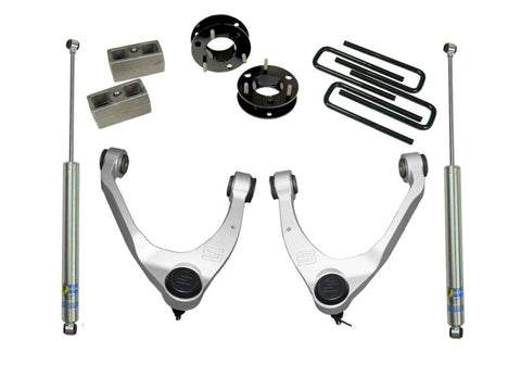 Superlift 14-18 Chevy Silv 1500 2WD 3.5in Lift Kit w/ Alum/Steel Control Arms & Bilstein Rear Shocks - 3800B