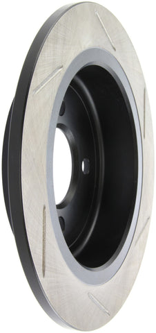 StopTech Power Slot 02-06 Mini Cooper / Mini Cooper S Rear Left SportStop Slotted Rotor - 126.34066SL