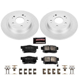 Power Stop 16-18 Acura ILX Rear Z17 Evolution Geomet Coated Brake Kit - CRK3128