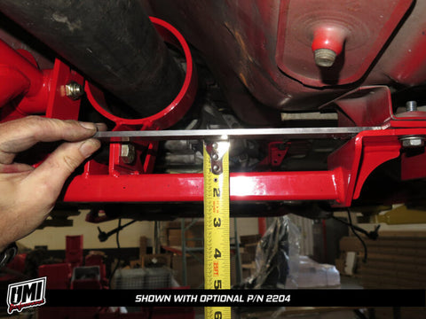 UMI Performance 93-02 GM F-Body Tunnel Brace Mount Stock Exhaust No Loop - 2200AS-R