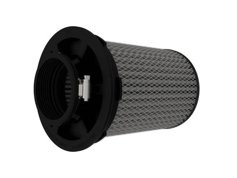 aFe MagnumFLOW Air Filters 3in F x 5-1/2in B x 5-1/4in T (Inverted) x 8in H - Pair - 20-91203DM