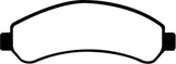 EBC 98-05 Chevrolet Blazer 4.3 2WD Ultimax2 Front Brake Pads - UD726