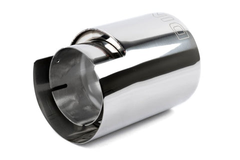 Dinan Double-Walled 4.5in Clamp-On Exhaust Tip - Polished - 4.5in Outlet / 3.25in Inlet - D663-0645-BOX