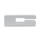 ORACLE Lighting Universal Illuminated LED Letter Badges - Matte Wht Surface Finish - C - 3140-C-001