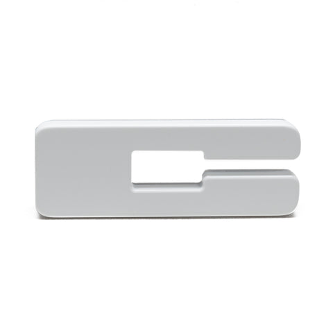 ORACLE Lighting Universal Illuminated LED Letter Badges - Matte Wht Surface Finish - C - 3140-C-001