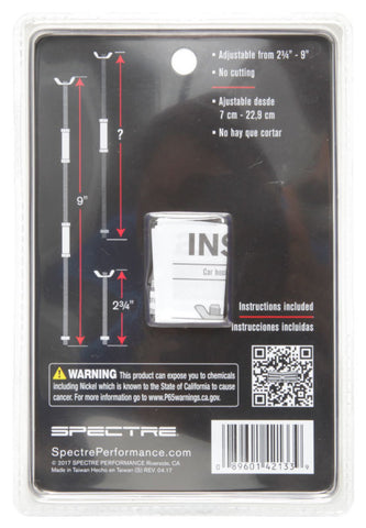 Spectre Air Cleaner Stud Kit (Modular) - Silver - 42133