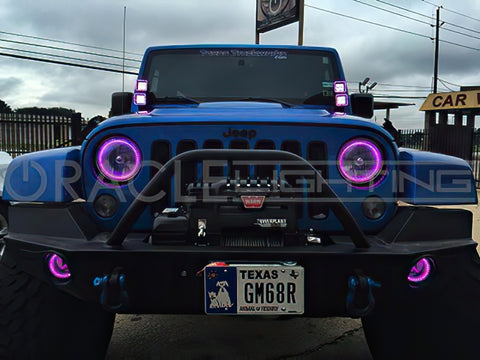 Oracle Off-Road 3in Square WP LED Halo - White - 5776-001