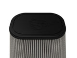 aFe Magnum FLOW Universal Pro DRY S Air Filter (7.5x5.5)in F (9.25x7.25)in B x (6x4)in T x 9in H - 24-90204D