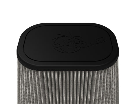 aFe Magnum FLOW Universal Pro DRY S Air Filter (7.5x5.5)in F (9.25x7.25)in B x (6x4)in T x 9in H - 24-90204D