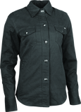 Speed and Strength Speed Society Armored Moto Shirt Black Womens - XS - 880429