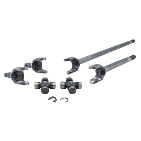 Yukon Gear 4340 Chrome-Moly Replacement Axle Kit For 07-13 Dana 30 Front / Non-Rubicon JK - YA W24164