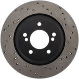 StopTech 01-07 BMW M3 (E46) / 00-04 M5 (E39) Drilled Left Rear Rotor - 128.34054L