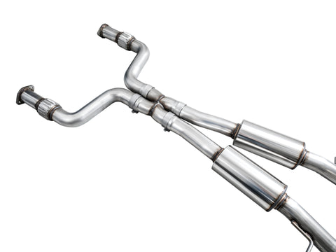 AWE Tuning 2023 Nissan Z RZ34 RWD Touring Edition Cat-Back Exhaust System w/ Chrome Silver Tips - 3015-32400