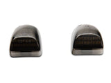 Raxiom 01-13 Chevrolet Silverado/GMC Sierra 1500 Axial Series LED License Plate Lamps- Smoked - S122507